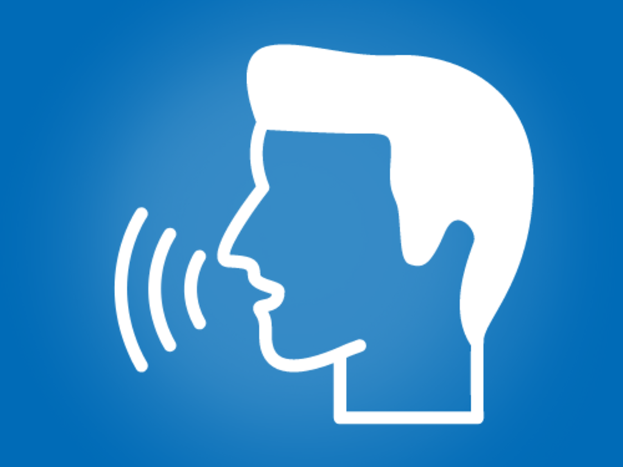 ICON of talking head to represent C (Communications) in the CMIST Framework